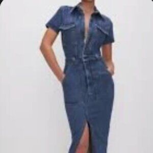 Good American Fit for Success Maxi Dress NWT